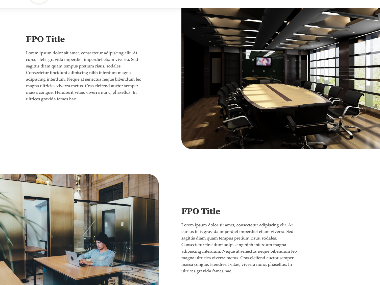 Various Layouts Available