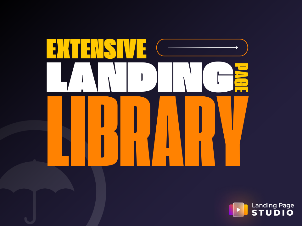 Extensive Landing Page & Module Library